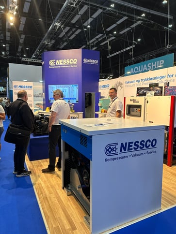 Nessco stand på Aqua Nor